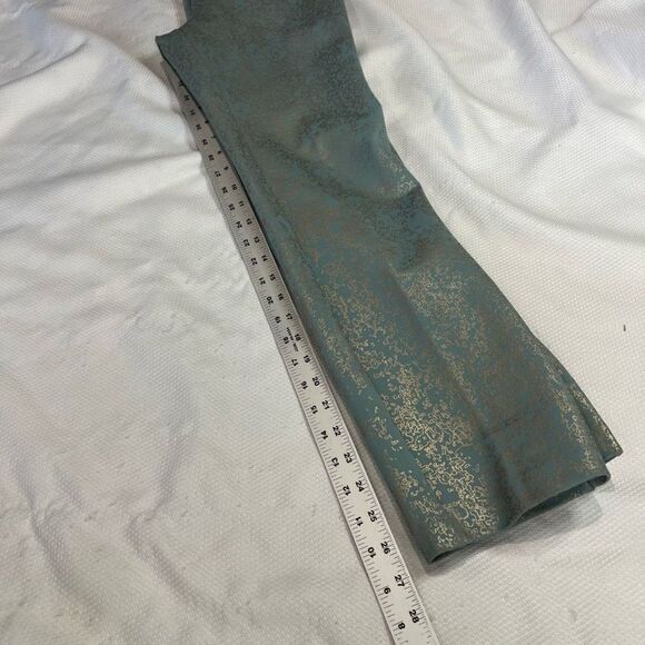 Soft Surroundings Palladium Turquoise‎ Silver Thick Ankle Pants - Picture 8 of 8